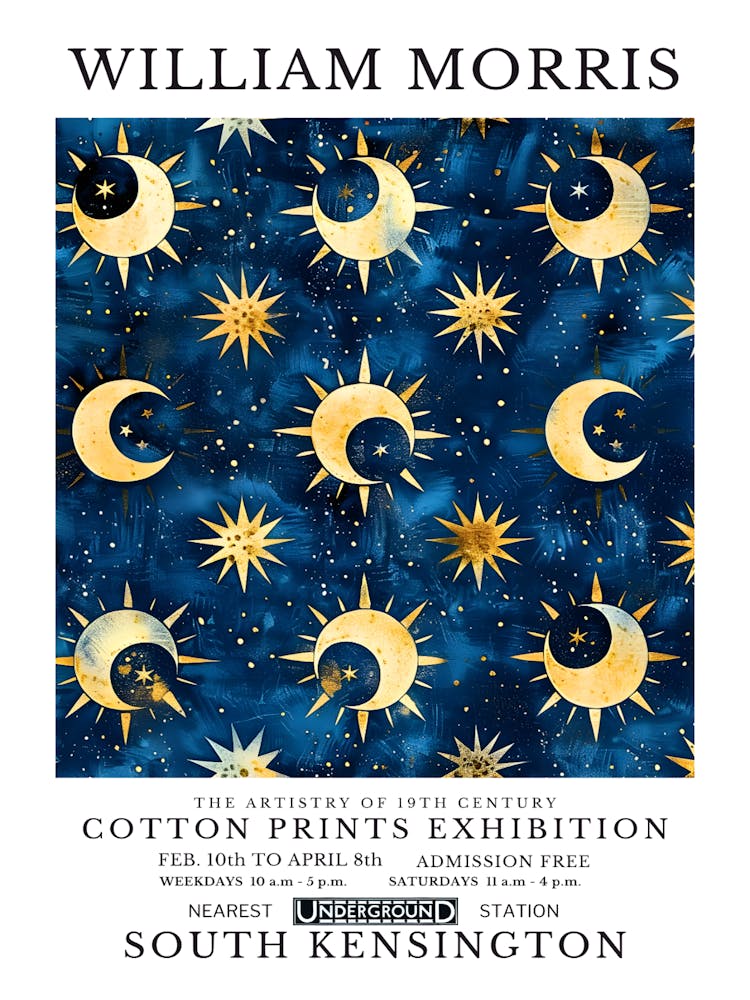 William Morris Cotton Prints Exhibition 109