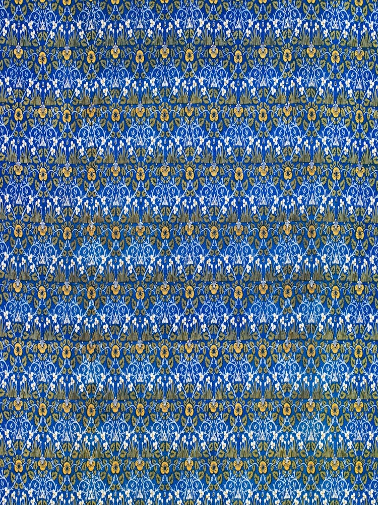 Blau und Gold