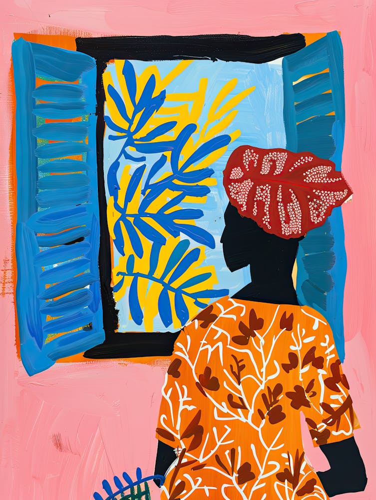 Botanical Dreams Matisse Style 1