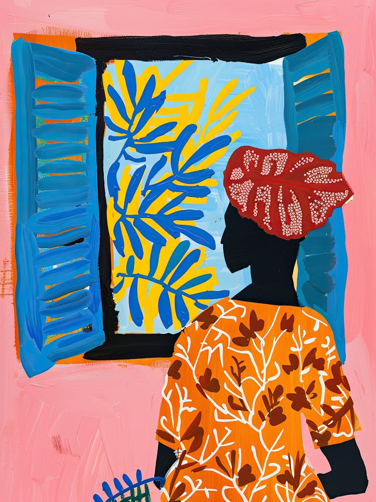 Botanical Dreams Matisse Style 1