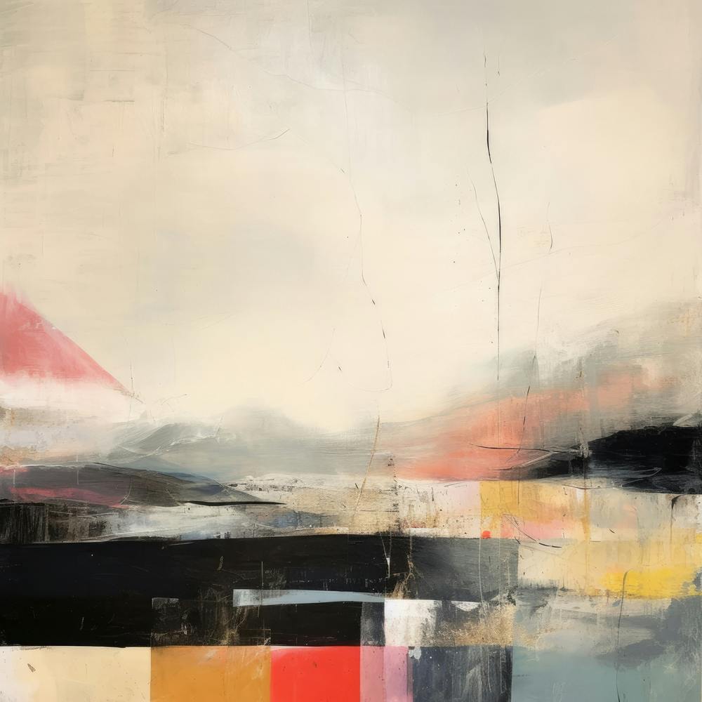 The Melody And Vibes Contemporary Landscape 5