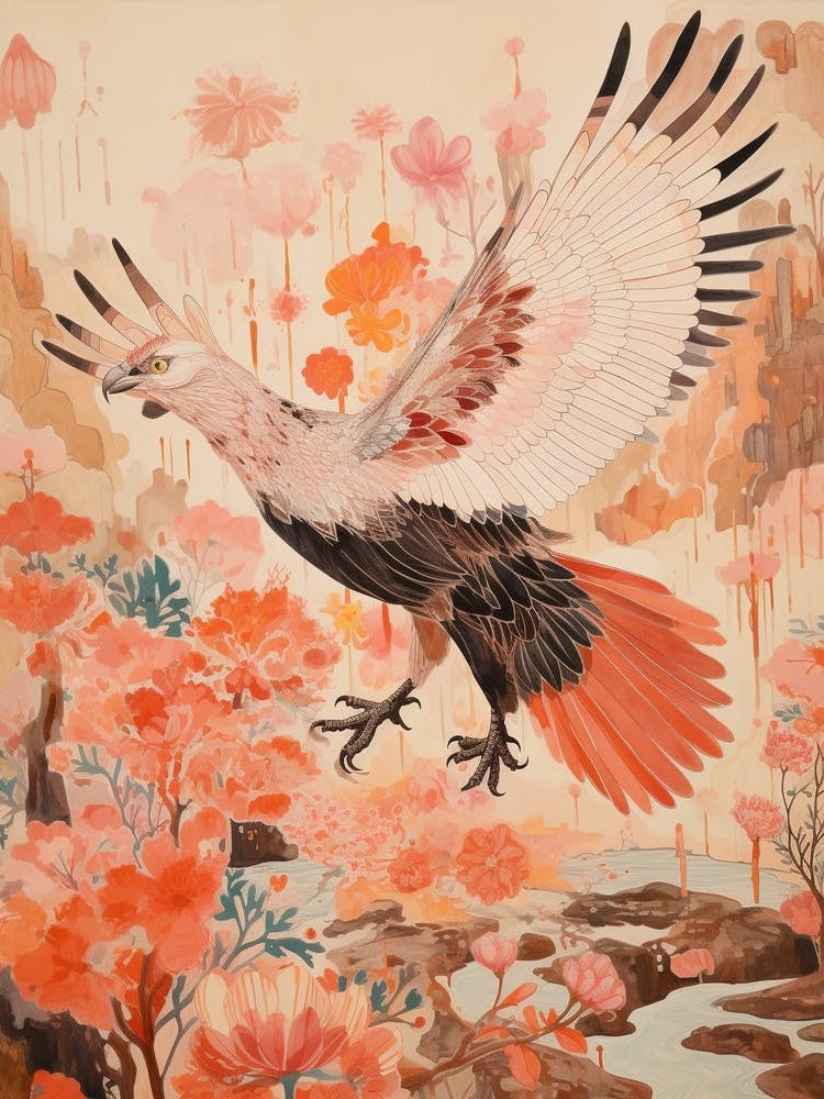 Vulture 1 Detailed Bird Painting