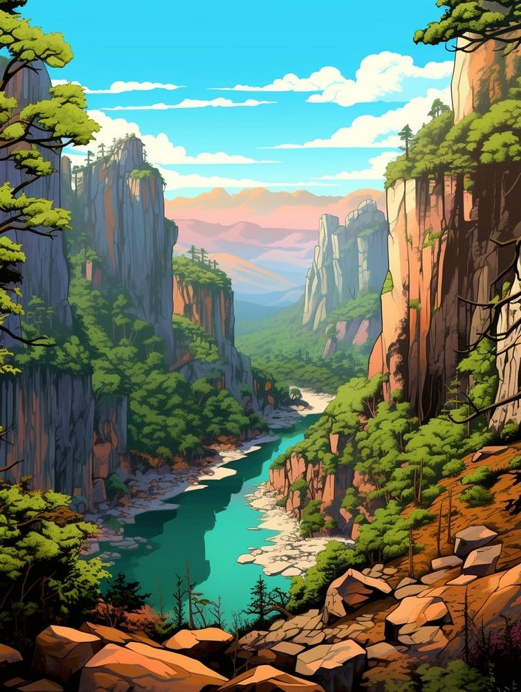 Tsitsikamma National Park Cartoon 4