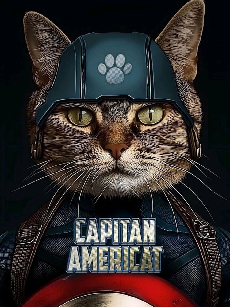 Captain America Cat
