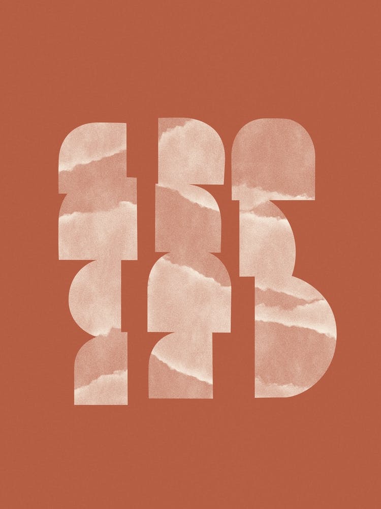 Geometric Objects On Terracotta