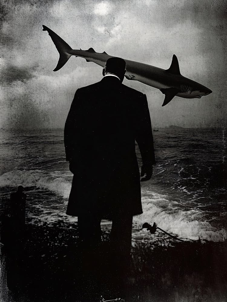 Shark Suit Businessman