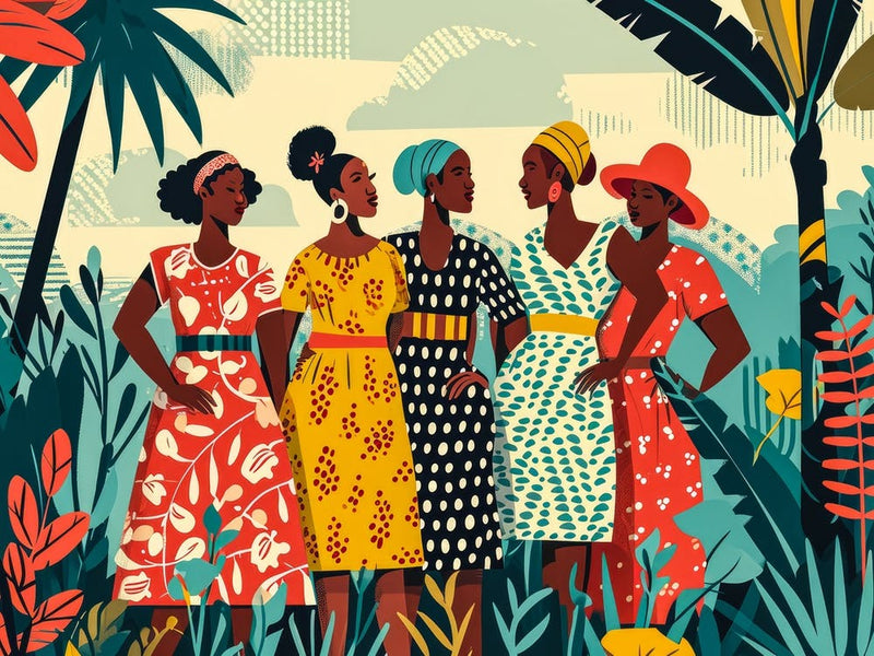 African Women In The Jungle