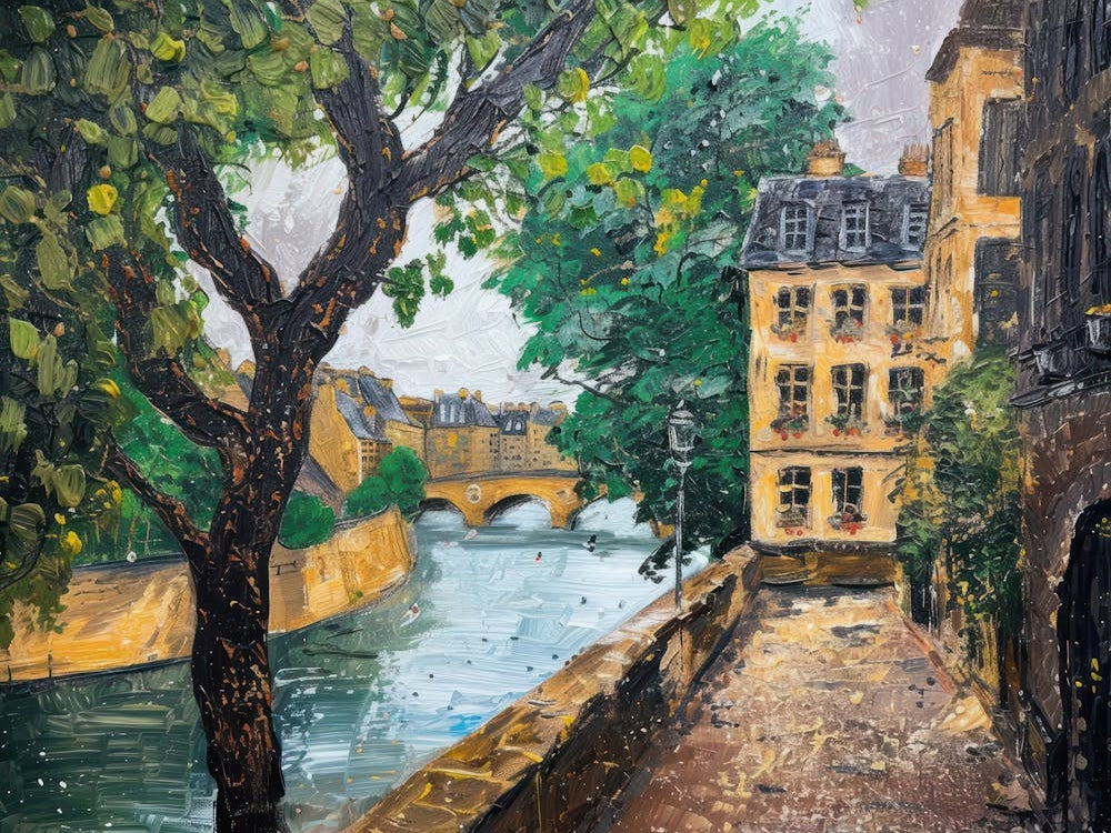 Contemporary Artwork Inspired By Camille Pisarro 6