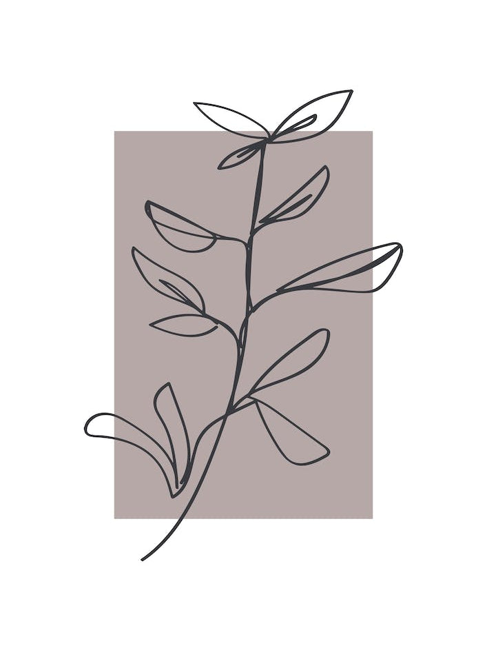 Flowers Line Art One