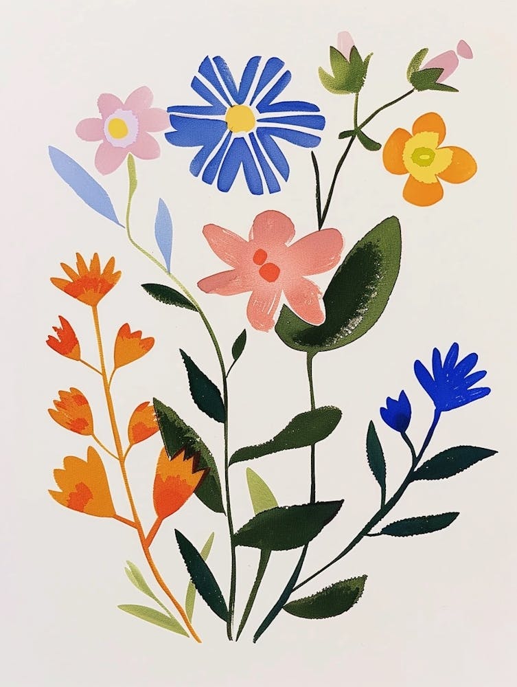 Painted Florals Lobelia 3