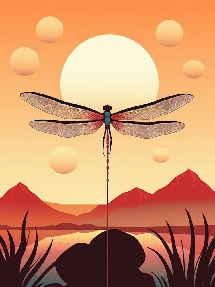 Sunset Dragonfly 2