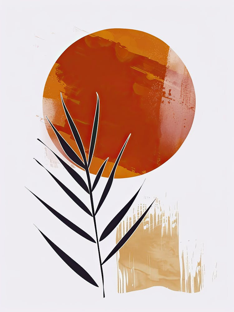 A Dance Of Orbiting Lines Mid Century Style