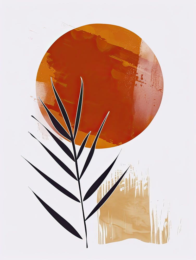 A Dance Of Orbiting Lines Mid Century Style