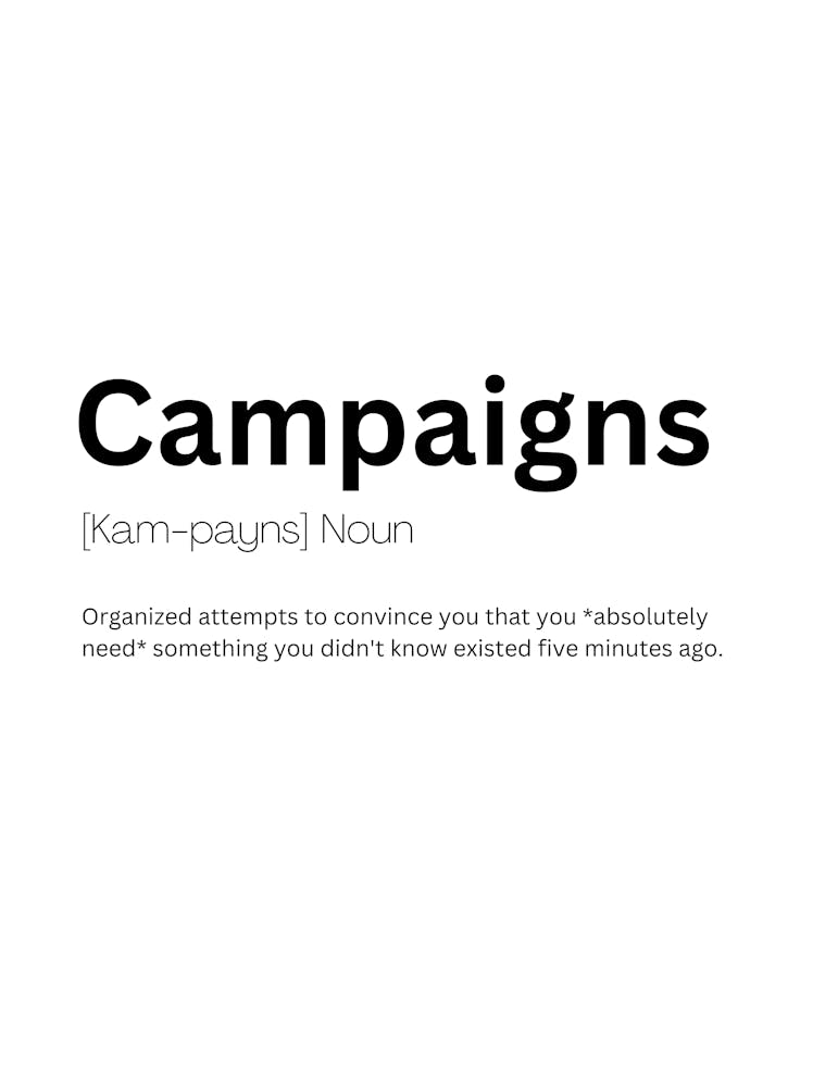 Kampagnen Definition Bedeutung