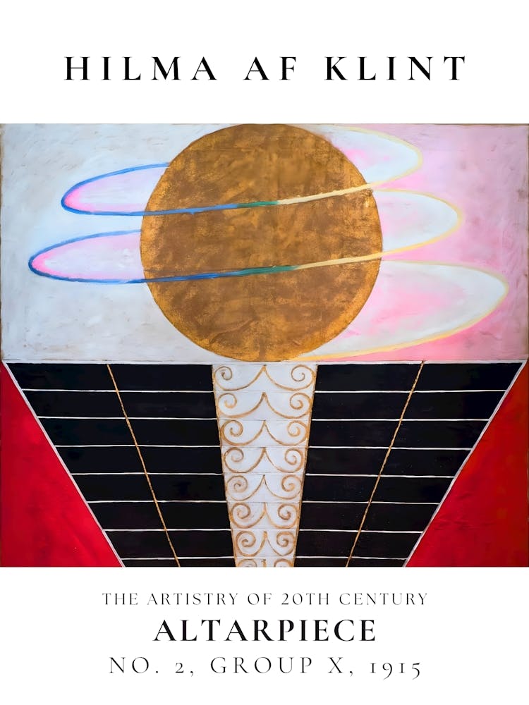 Hilma Af Klint Altarpiece No X