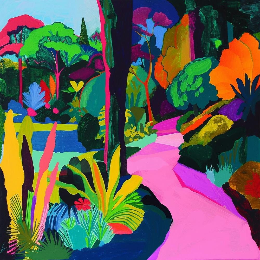 Colourful Gardens Christchurch Botanic Gardens New Zealand 1