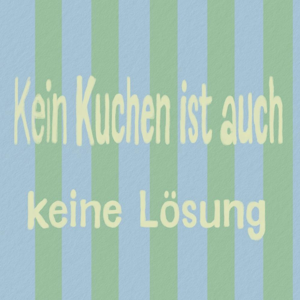 Kuchen liebe mit Streifen, Patell Typografie 