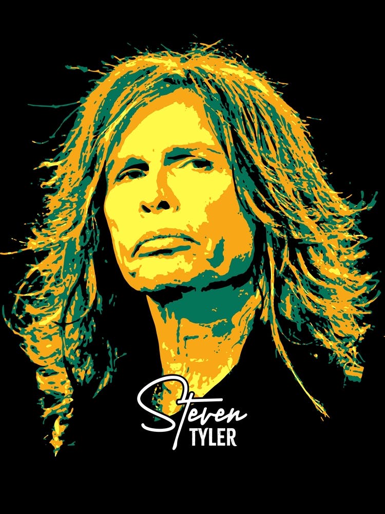 Steven Tyler en Illustration Pop Art