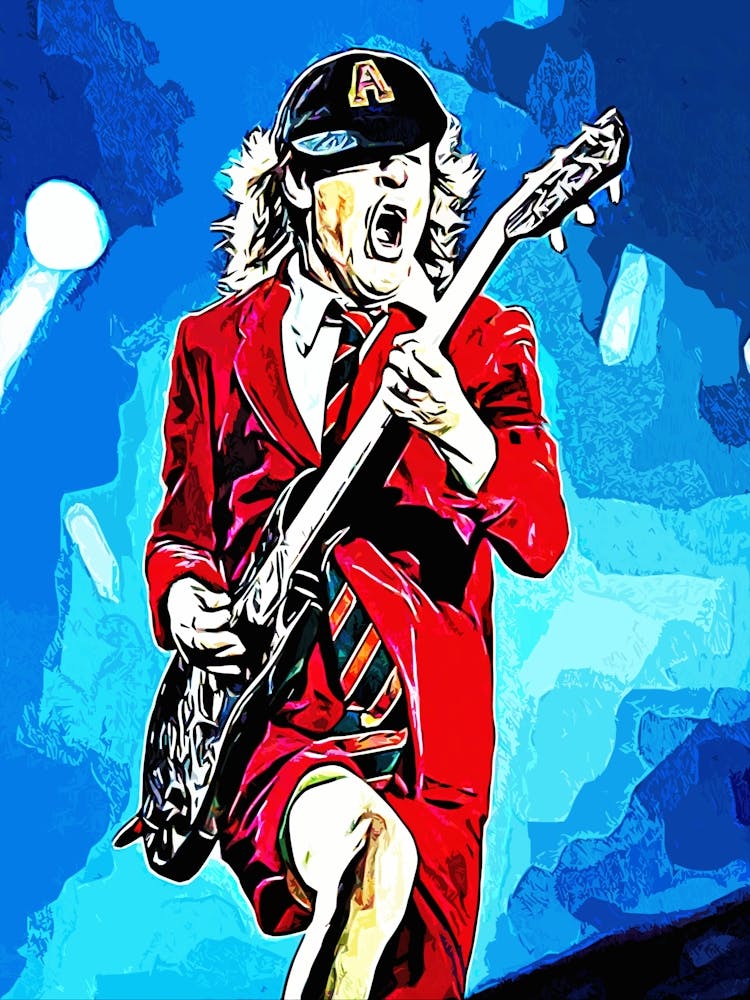 angus young ac dc band music 5