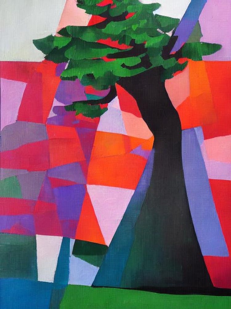 Sapin Noble Cubiste