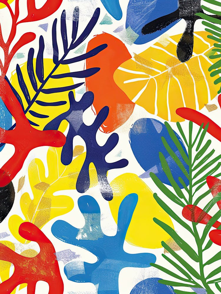 Sunset Wilderness Matisse Style