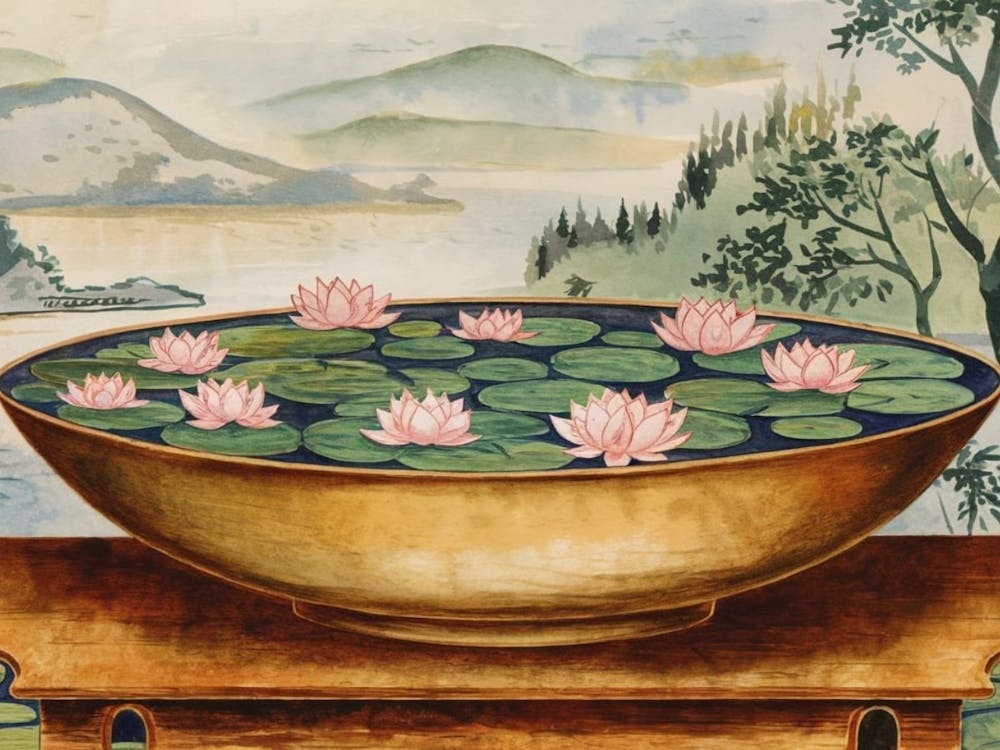 Asiatische Seerosen