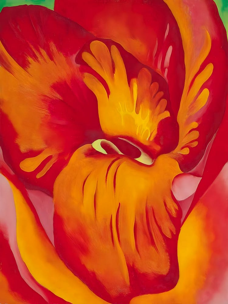 Georgia O'Keeffe - Red Canna , 1924