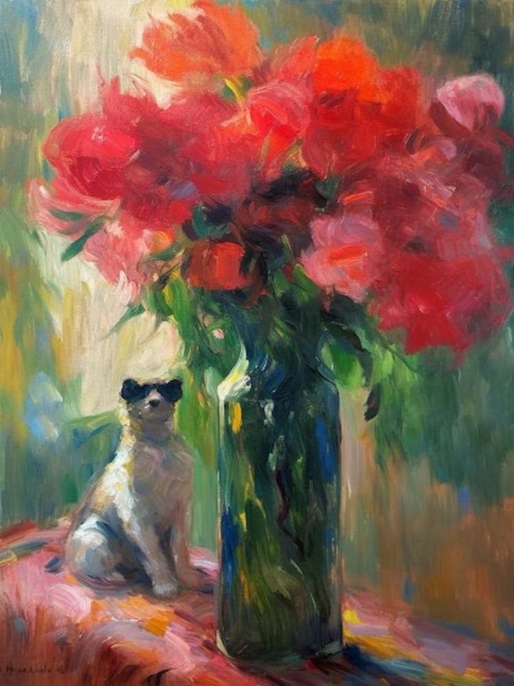 Sweet Pea With A Dog 2