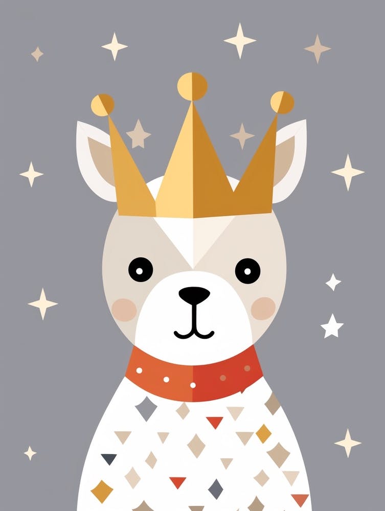 Little Rabbit 1 Wearing A Crown