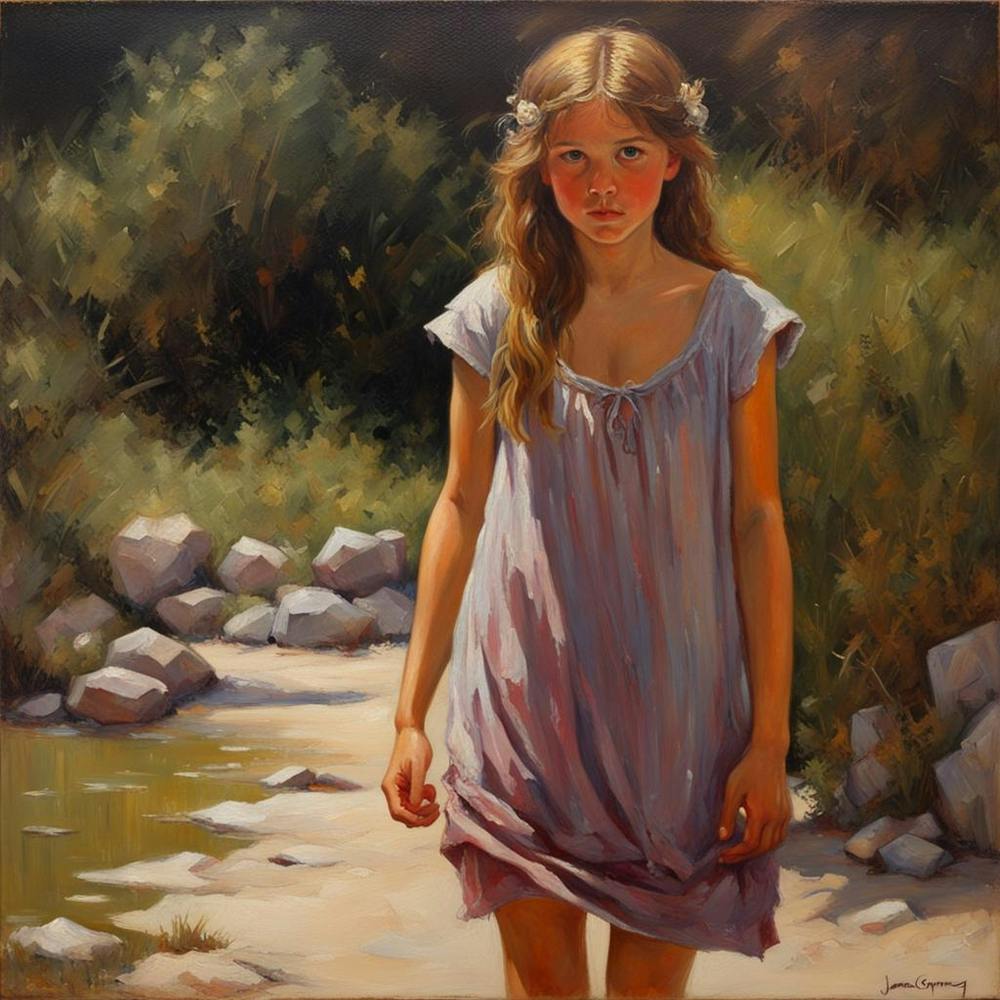 Girl In A Dress