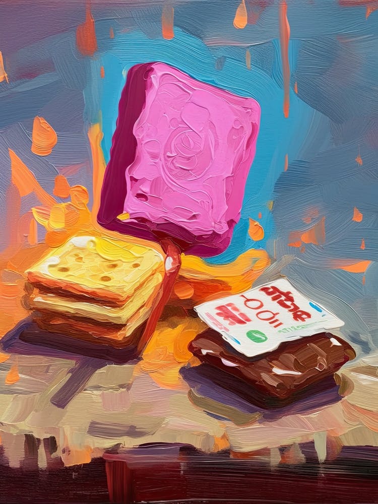 Smores Peinture à l'Huile 1