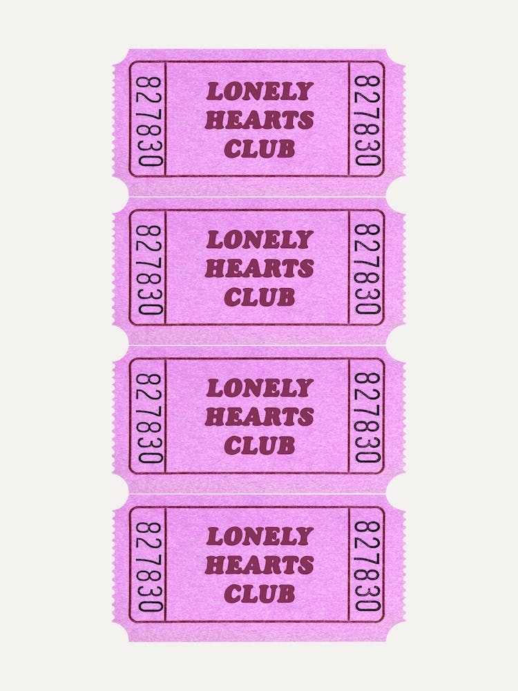 Lonely Hearts Pink