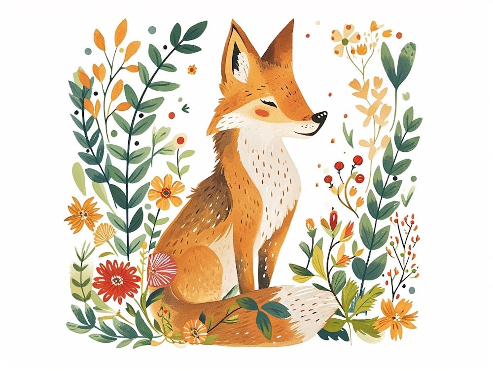 Little Floral Coyote 4