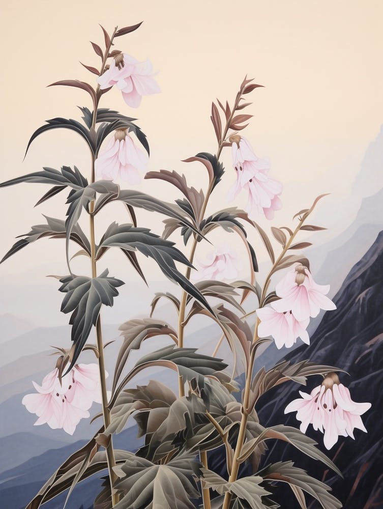 Blumenillustration Lobelia 3