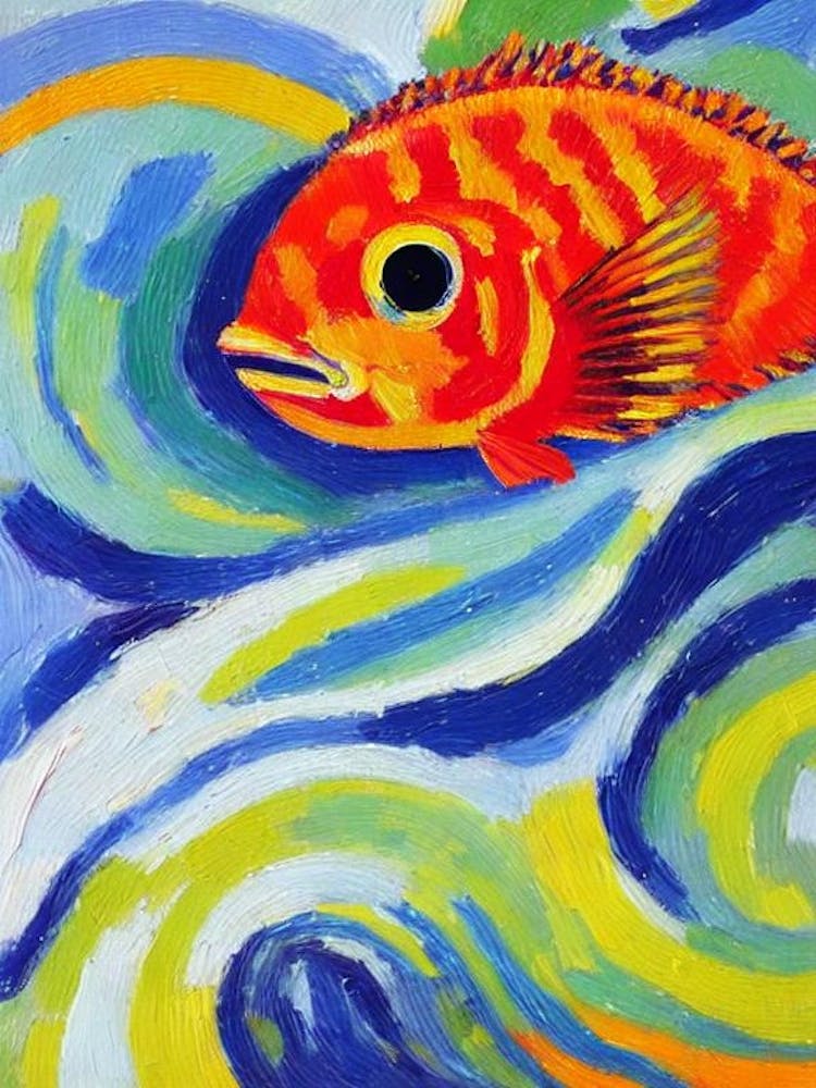 Quillfish Matisse Inspired