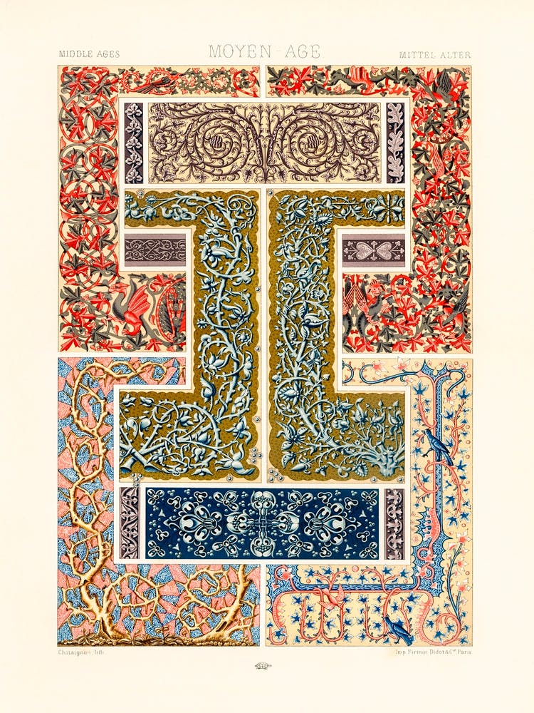 Middle Ages Pattern, Albert Racine 4