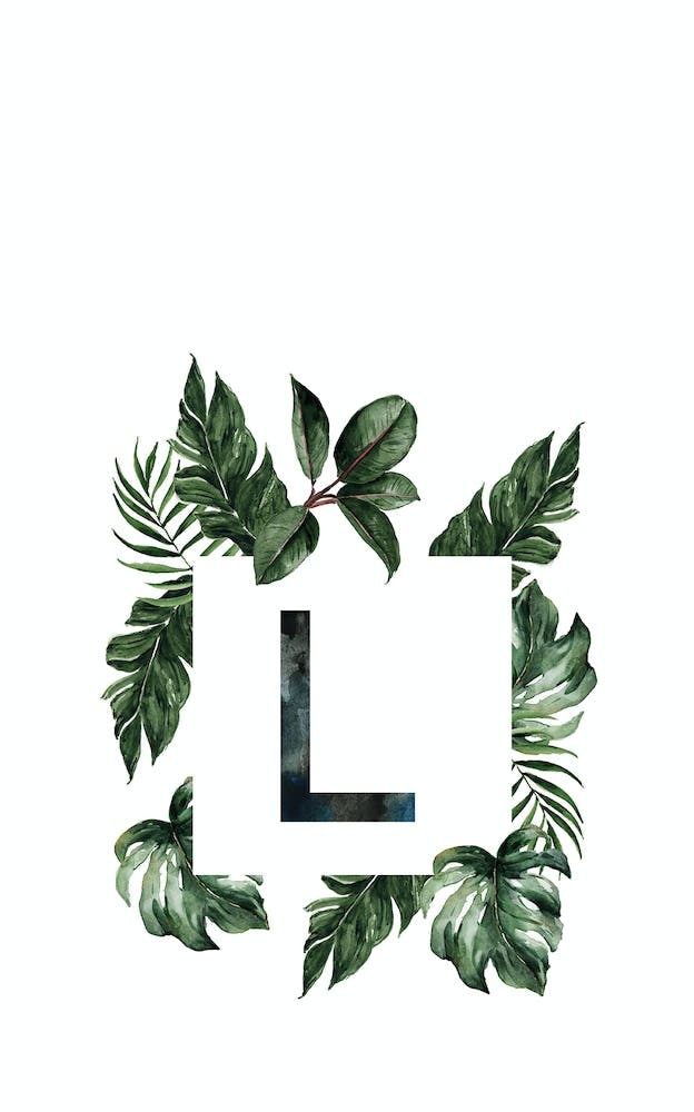 Botanical Alphabet L