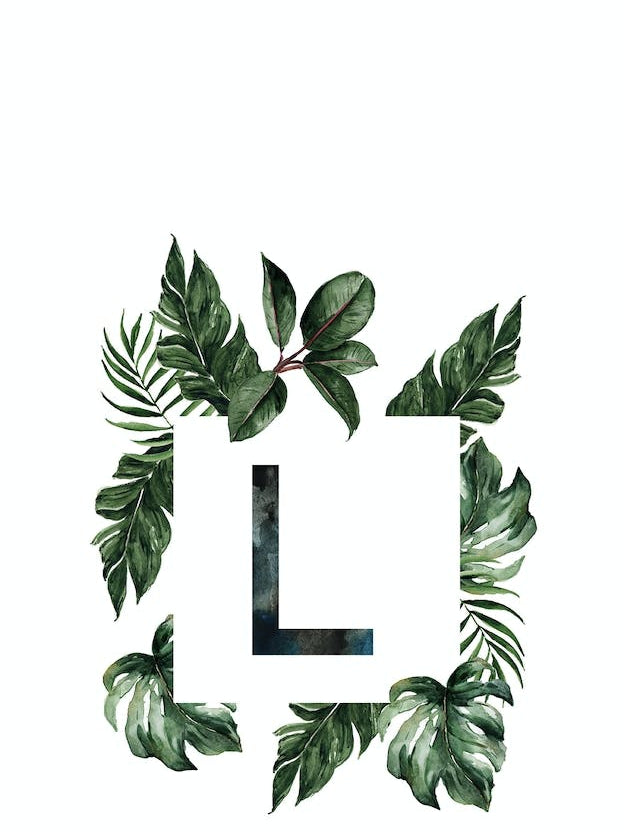 Botanical Alphabet L