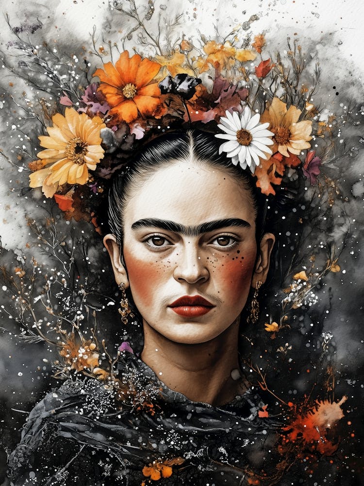 Frida Kahlo portrait 6