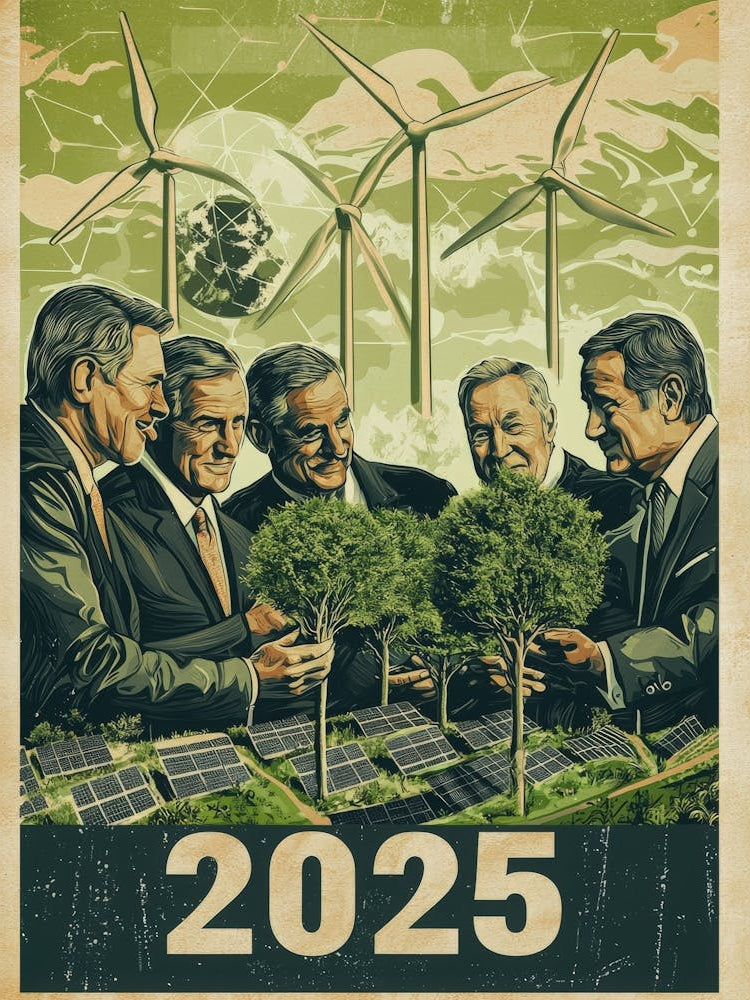 Aihrgdesign A Vintage Style Environmental Poster Imagining A 7