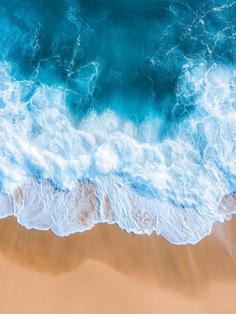 Aerial View Of A Beach 64