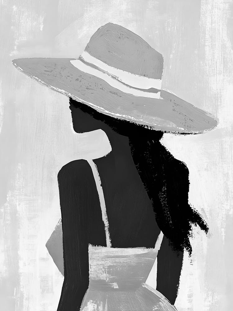 Woman In A Hat 7