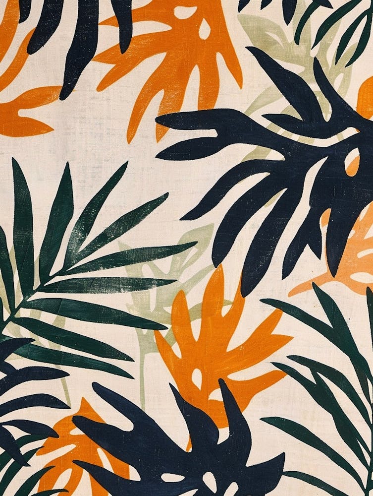 Maranta Minimalist Block Print 2