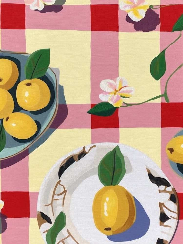 Summer Food Tablescape 1