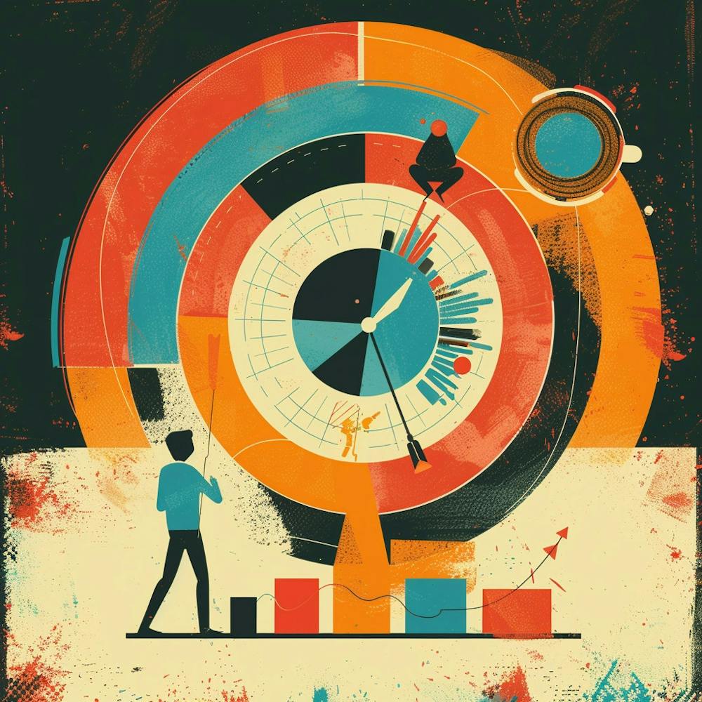 Man And A Clock