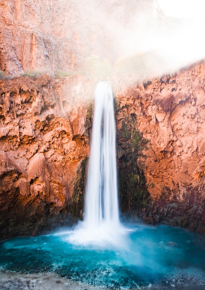 Desert Oasis Waterfall 1