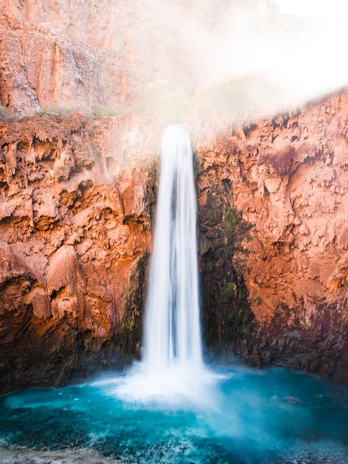 Desert Oasis Waterfall 1