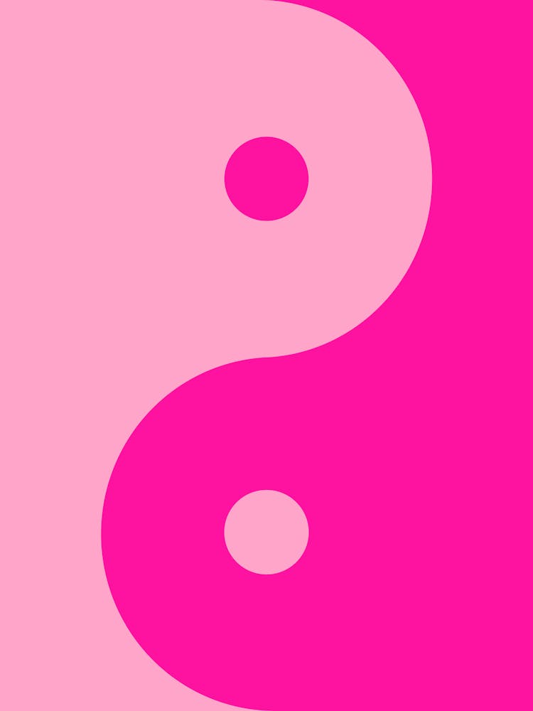 Yin Yang Pink