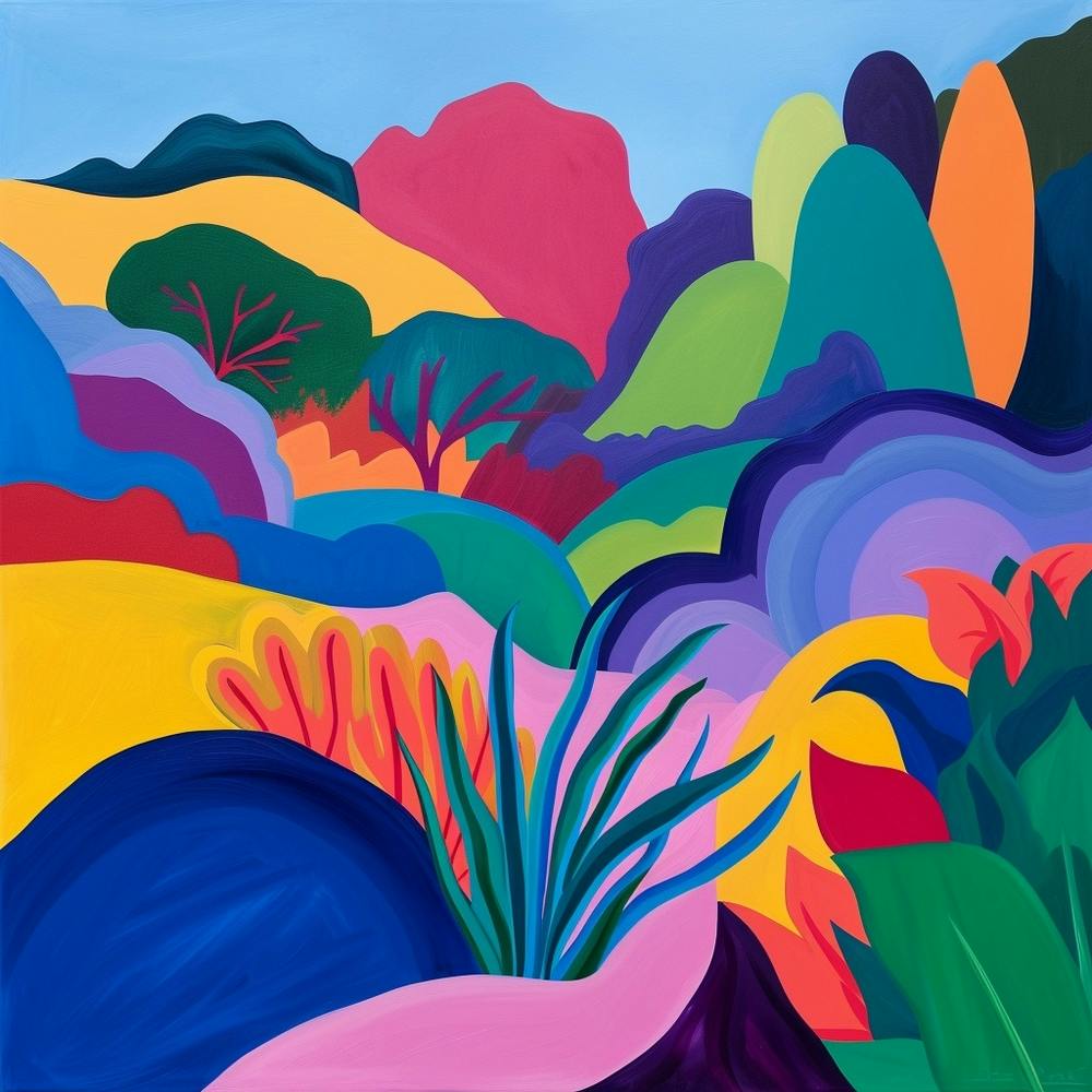 Abstract Park Collection Royal Botanic Gardens Sydney 2