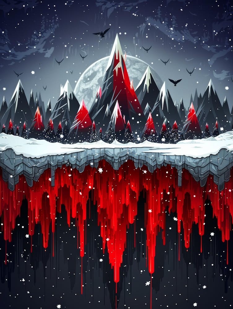 Blood Dripping In The Mountains